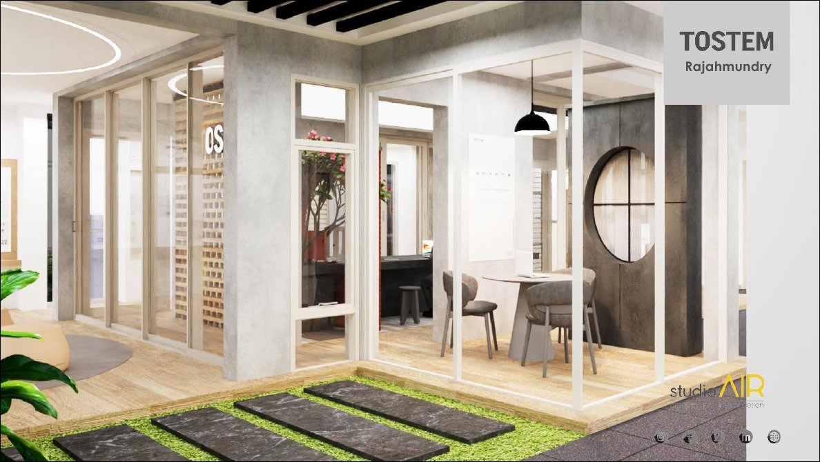 TOSTEM Rajahmundry office space visual 2